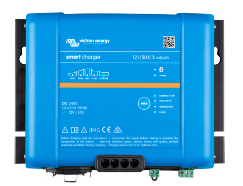 Victron Akü Şarj Cihazı Smart IP43 12V 50A Battery Charger (3 çıkış) (PSC125053095)