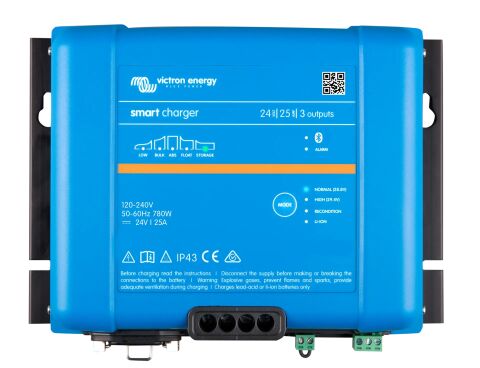 Victron Akü Şarj Cihazı Smart IP43 24V 25A  Battery Charger (3 çıkış) (PSC242553095)
