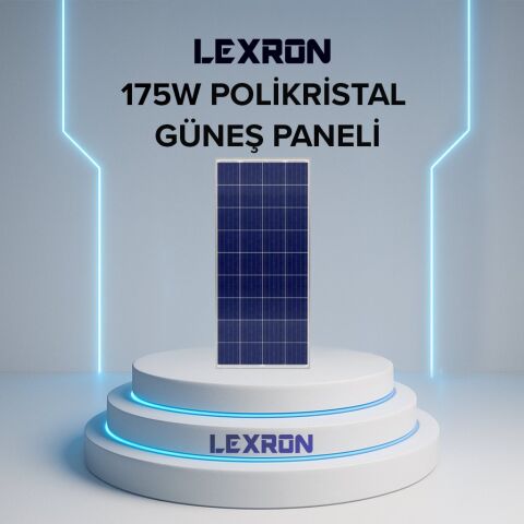 175W POLİKRİSTAL GÜNEŞ PANELİ