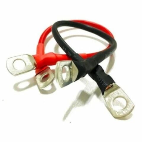 Akü Paralel Bağlantı Kablosu 10mm Bakır 50 cm