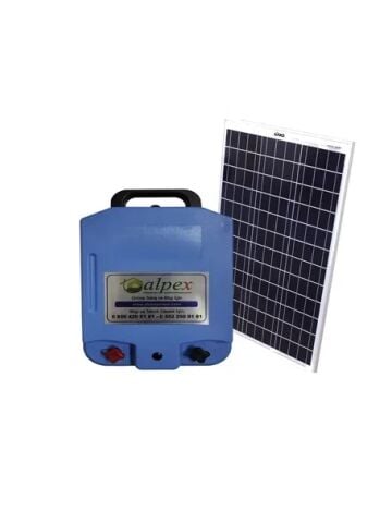 Elektrikli Çit Cihazı 25000 Volt Aç Kapa Model Panelli Set