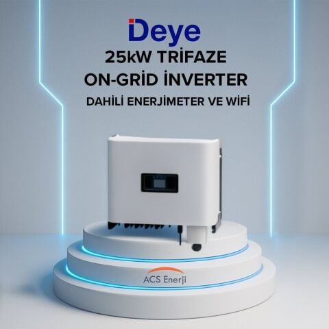 25KW ON-GRİD TRİFAZE İNVERTER