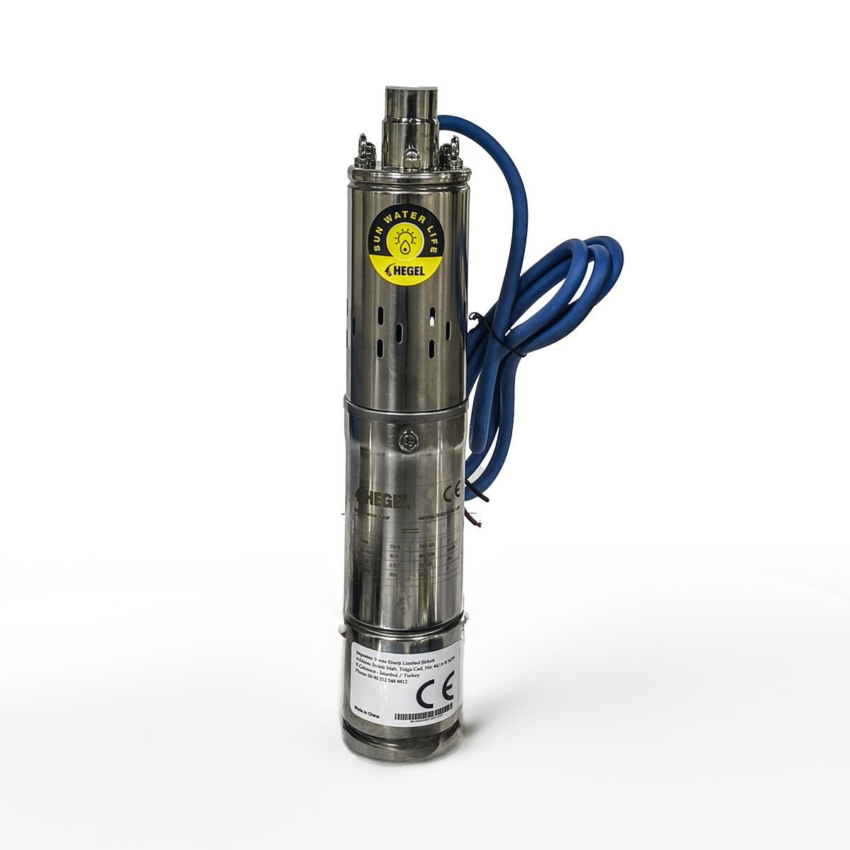 24V 210W Solar Dalgıç pompa