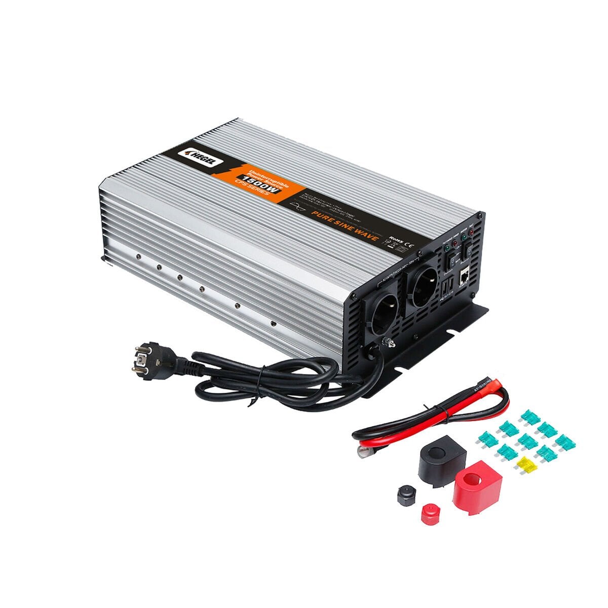 HEGEL 1500W 12V ŞARJLI TAM SİNÜS İNVERTER