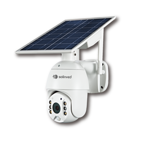 Solinved Güneş Enerjili Akıllı PTZ 4G Kamera - CM 22