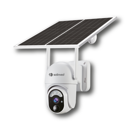 Solinved Güneş Enerjili Akıllı PTZ Wifi Kamera - CM 04