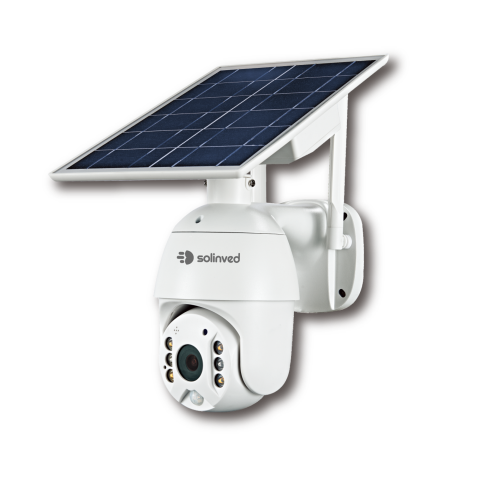 Solinved Güneş Enerjili Akıllı PTZ Wifi Kamera - CM 22