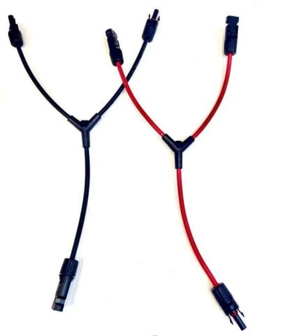 2 Lİ MC4 SOLAR KONNEKTÖR 2 İN 1 KABLOLU PARALELLEME