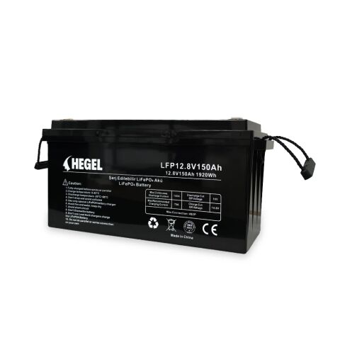 HEGEL LİFEPO4 LİTYUM AKÜ 12.8V 150AH
