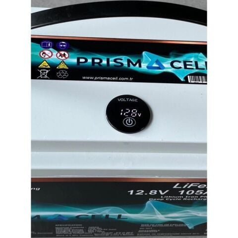Prismacell Lifepo4 akü 105ah 12.8 volt TURBO FAST CHARGING karavan, marin, solar yaşam aküsü