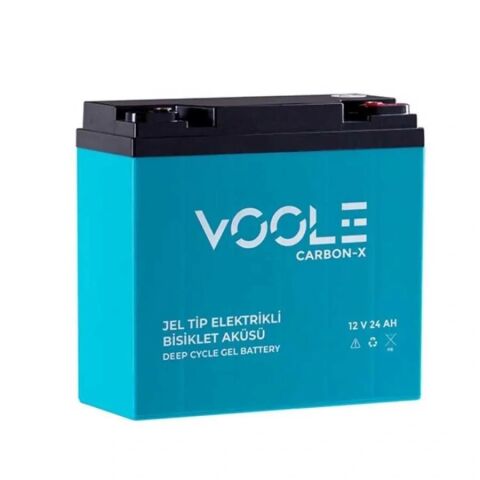 24 Amper 12 Volt Kuru Tip Akü