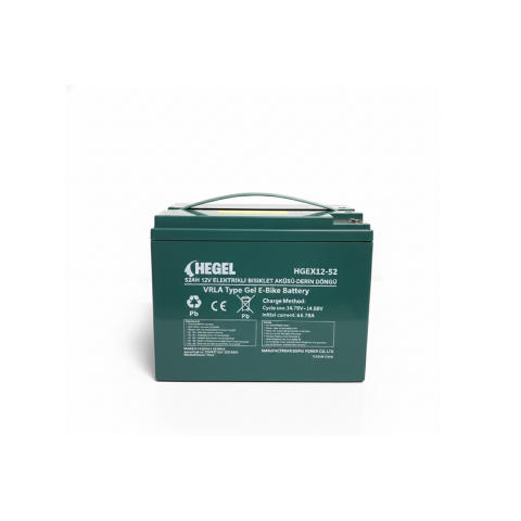 12V 52Ah EVF ELEKTRİKLİ  BİSİKLET AKÜSÜ