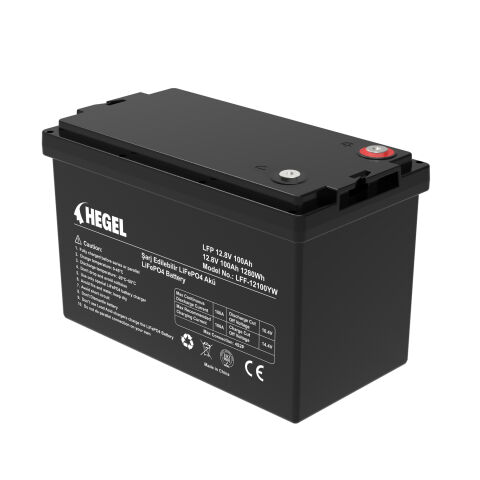 HEGEL LİFEPO4 LİTYUM AKÜ 12.8V 100AH