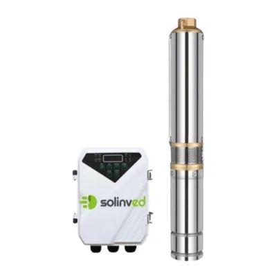 Solinved DC Pompa 4 İnç AC-DC 4000 Watt 6 Ton HMAX: 360 mt Outlet: 2