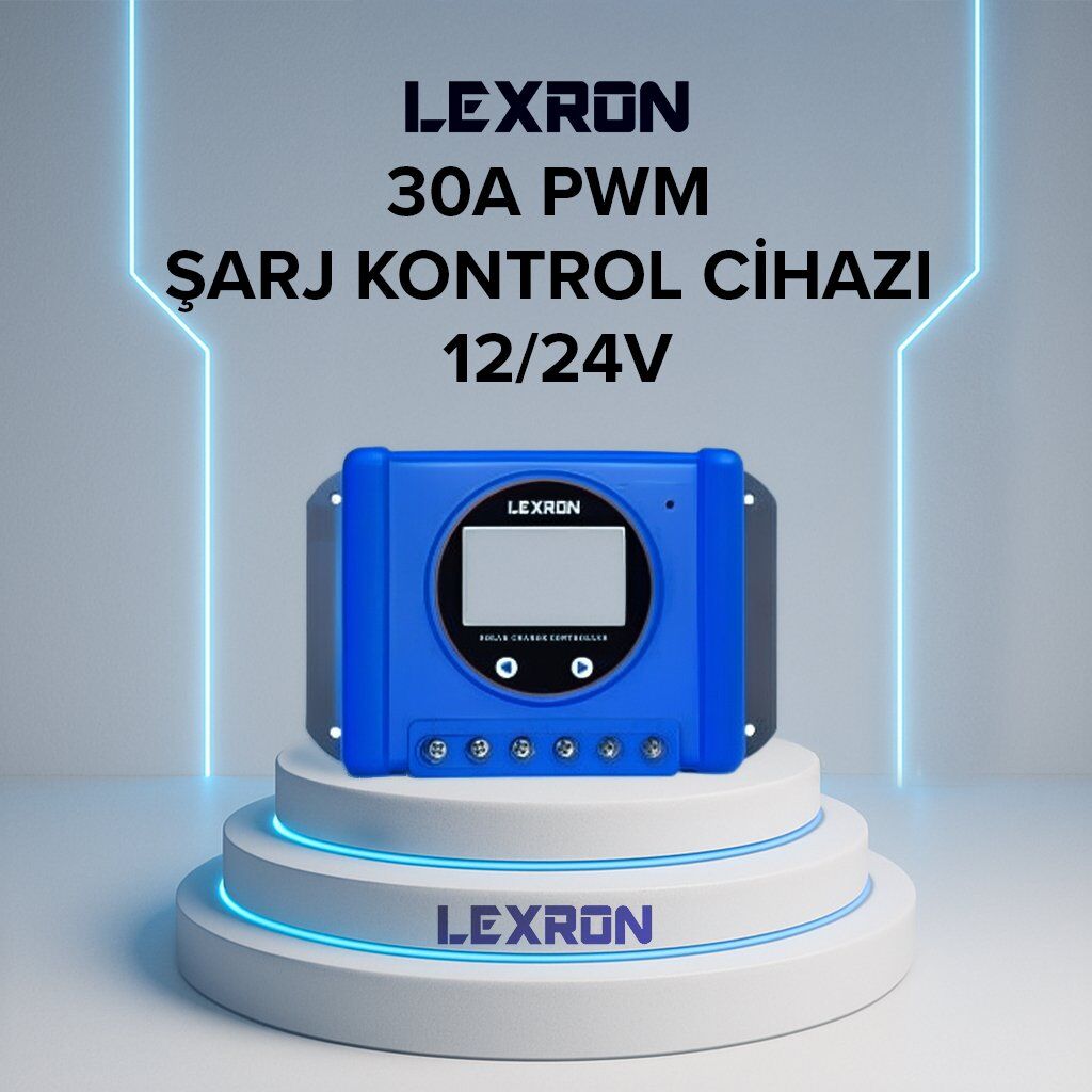 30A PWM ŞARJ KONTROL CİHAZI