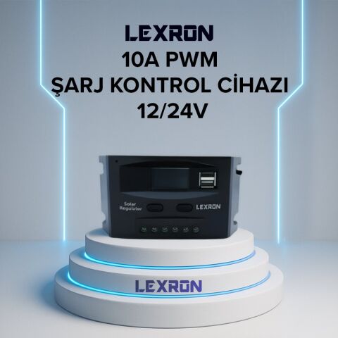 10A PWM ŞARJ KONTROL CİHAZI