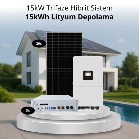 12KW TRİFAZE HİBRİT SİSTEM 3